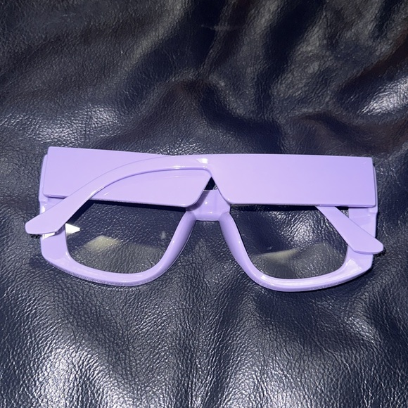 Purple fashion glasses - Picture 3 of 3